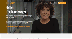 Desktop Screenshot of jakekarger.com